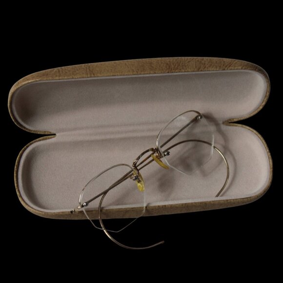 Shuron Antique 1930 Circa Gold Filled Filigree Art Noveau Wire Octagon - Picture 5 of 7